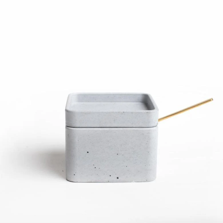 Light Grey Viennese Braid Concrete Box - Image 22