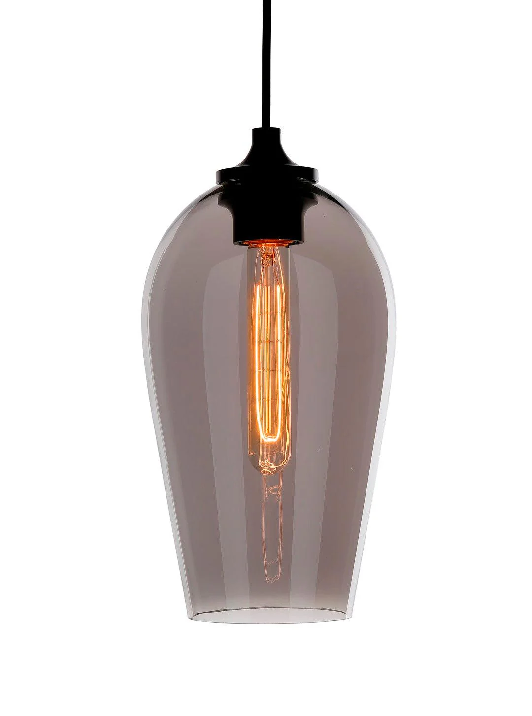 Conic Mouth-blown Glass Pendant Light - Image 3