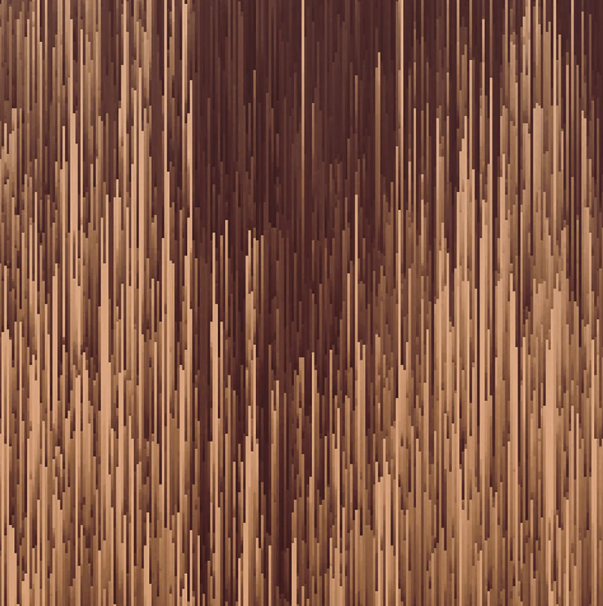 Copper Highlights Circle Wallpaper (Self-Adhesive) - Image 5