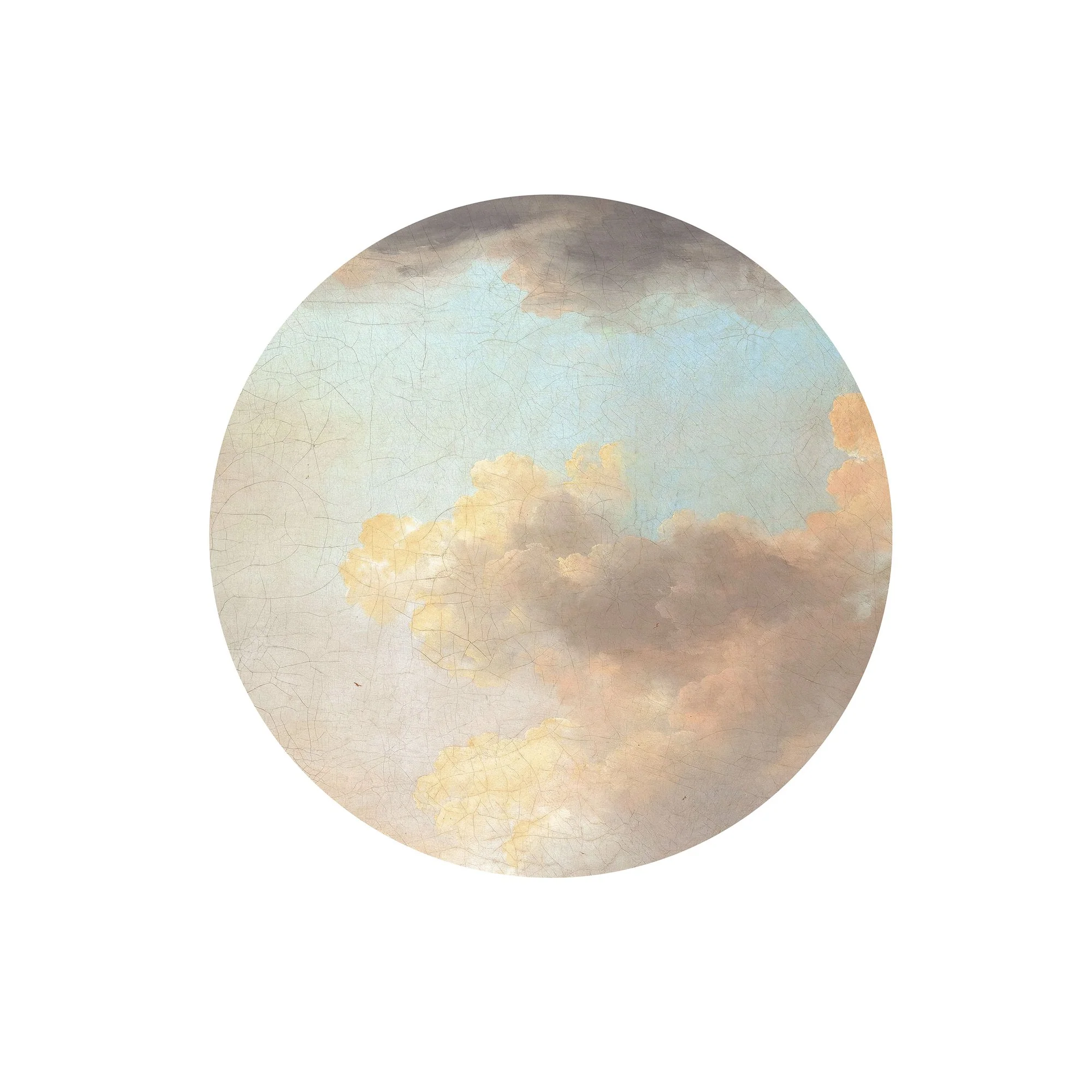Relic Clouds Circle Wallpaper (Self-Adhesive) - Image 2