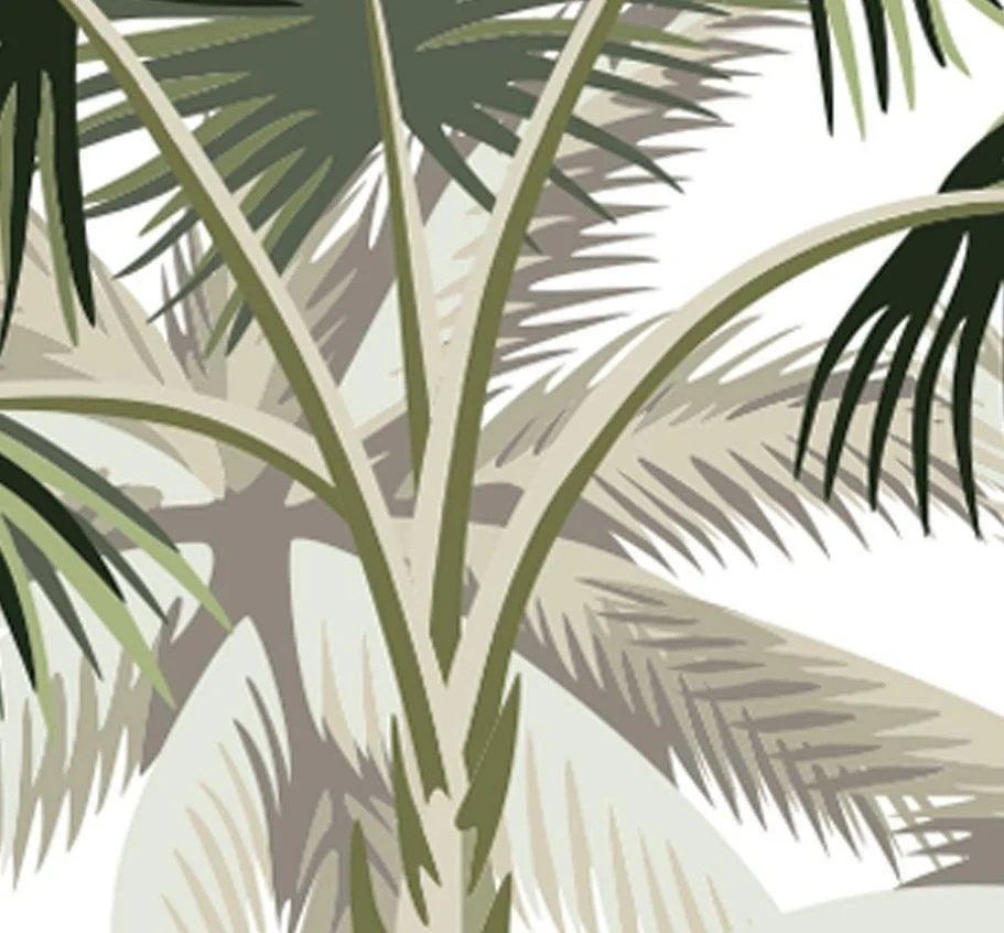 Light Palms Mural Wallpaper - Image 3