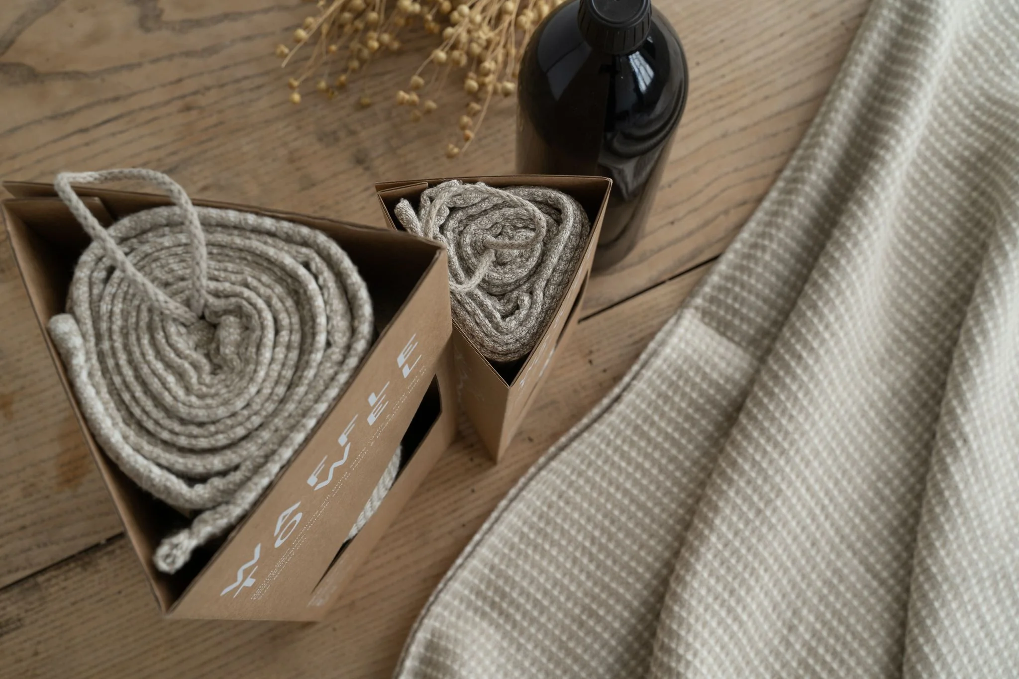 Dovana Linen Waffle Towel - Image 10
