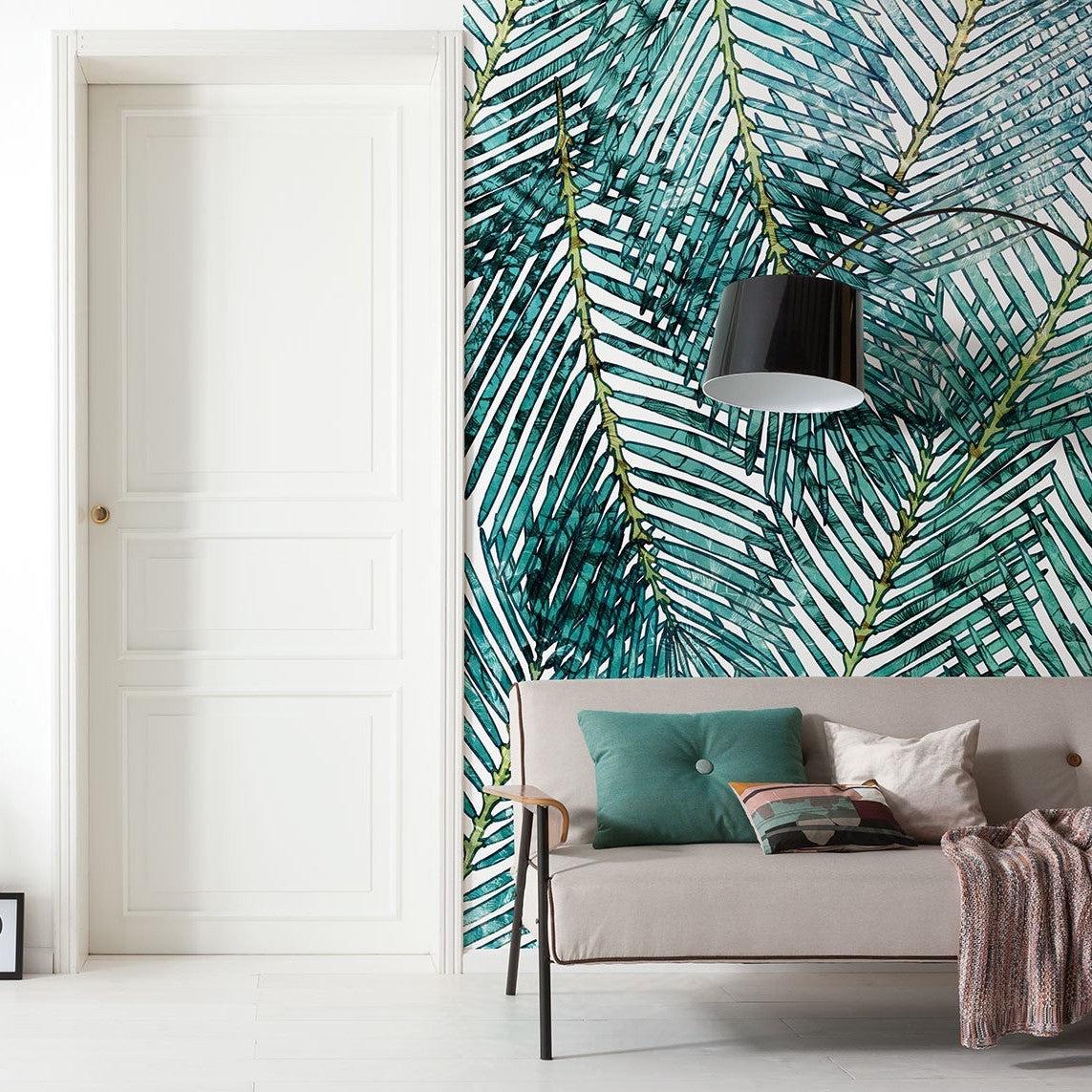 Palm Canopy Mural Wallpaper - Image 3