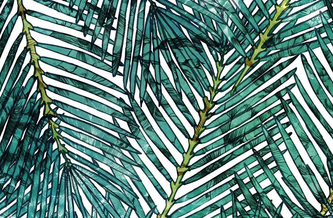 Palm Canopy Mural Wallpaper - Image 4