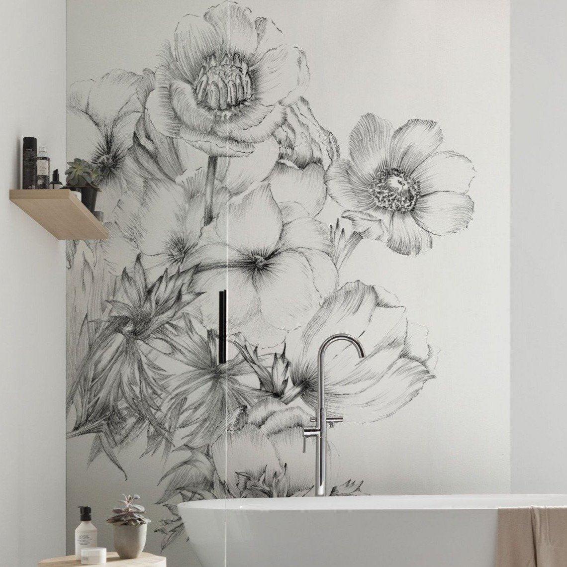 Embroidery Mural Wallpaper - Image 3