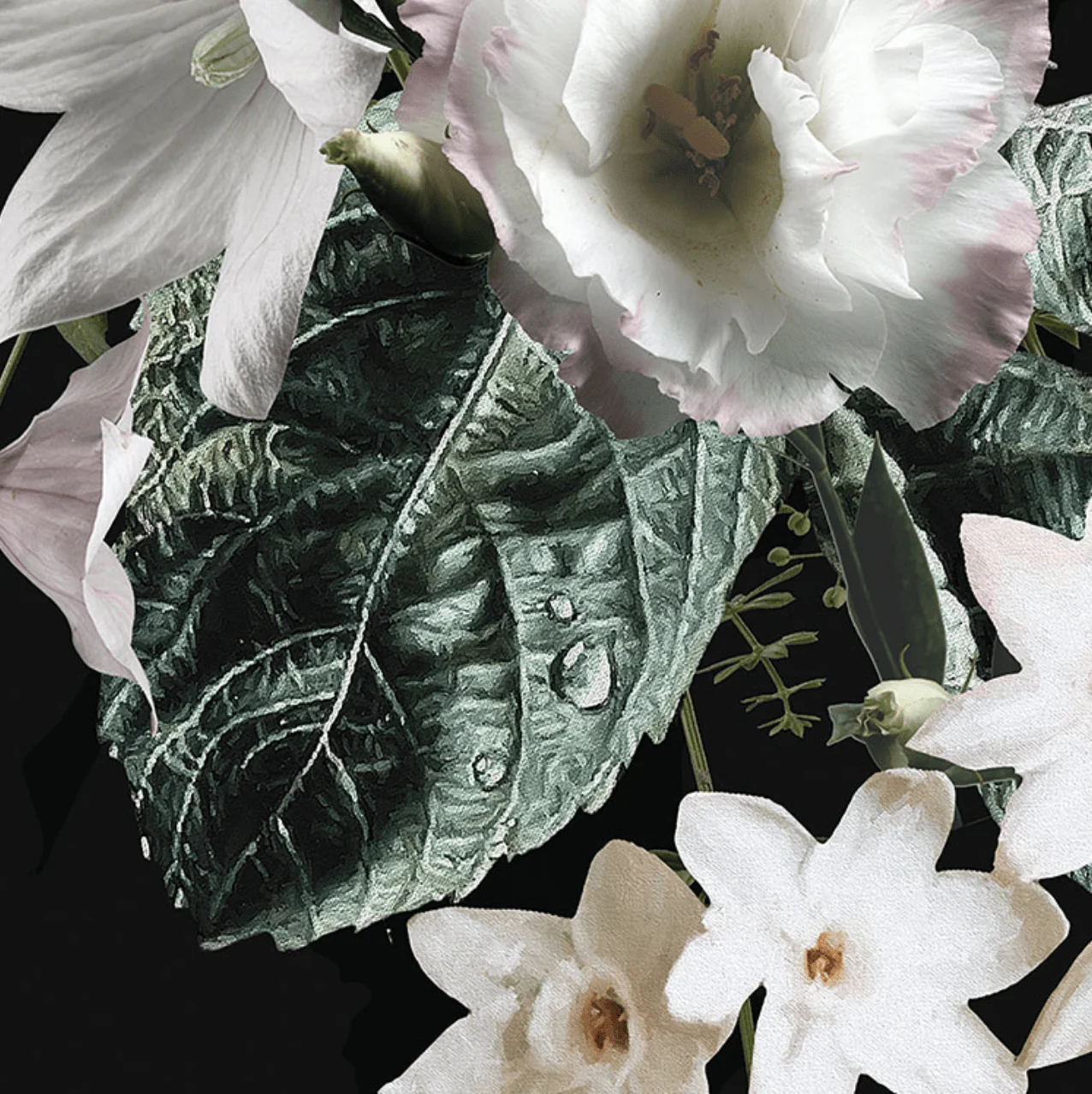 Enchanted Florals Circle Wallpaper (Self-Adhesive) - Image 6