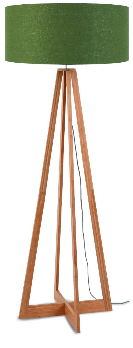 Everest Bamboo Linen Floor Light - Image 17