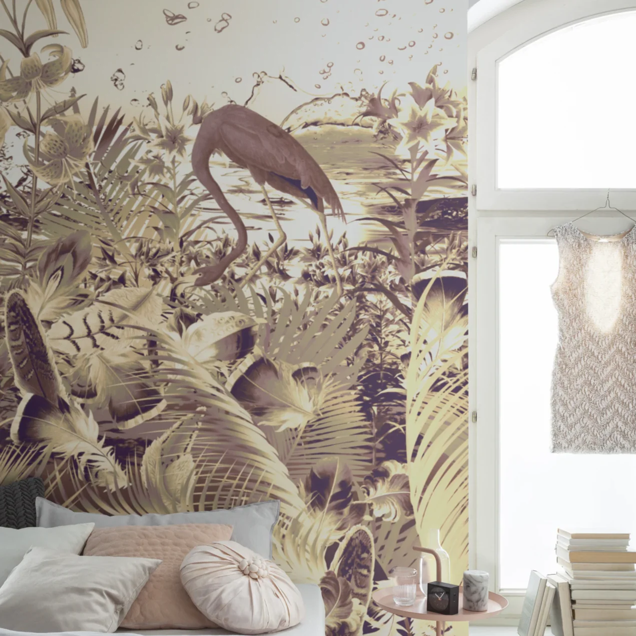 Fantasia Warm Mural Wallpaper - Image 3