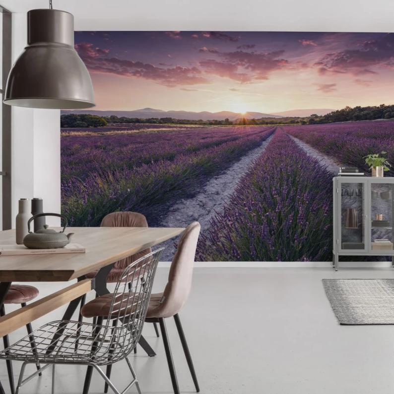 Lavender Dream Mural Wallpaper - Image 3
