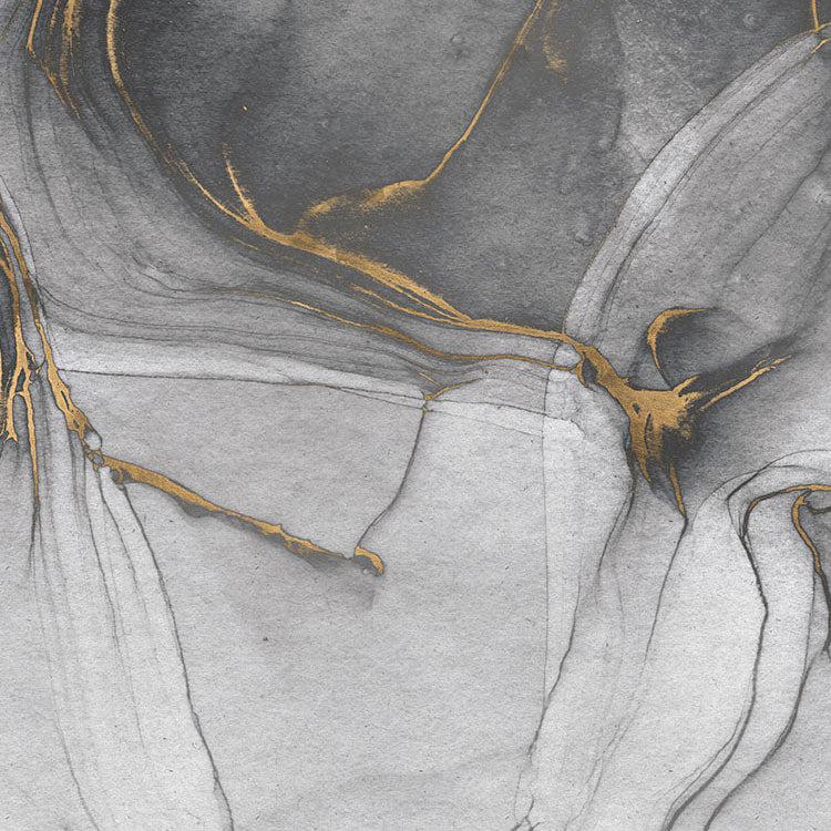 Flow of Gold Mural Wallpaper - Image 4