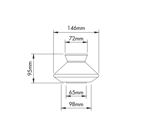 Foggy Ceramic Wall/Table Light - Image 17