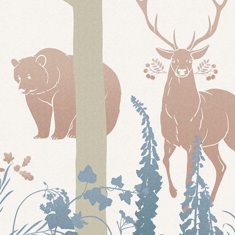 Forest Animals Mural Wallpaper - Image 5