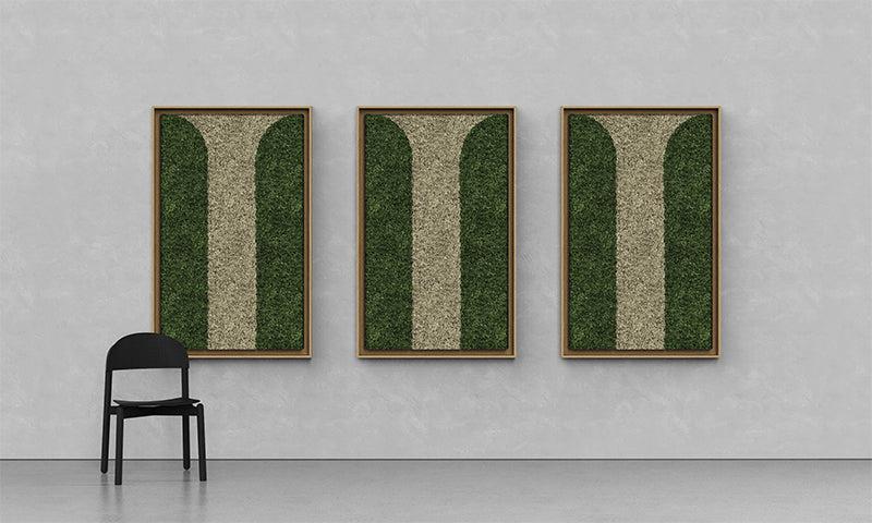 Geometric Framed Moss Wall Art (Series D) - Image 3