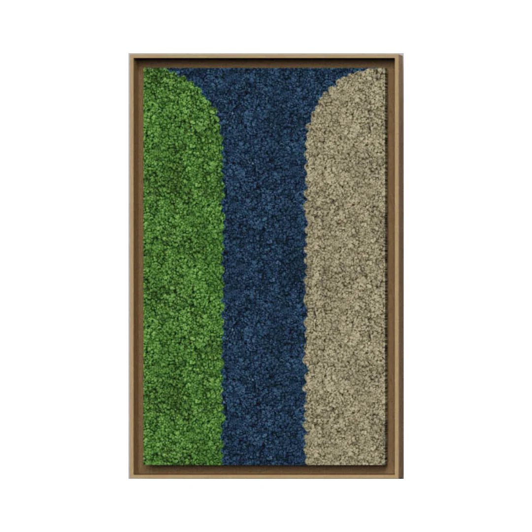 Geometric Framed Moss Wall Art (Series D) - Image 5