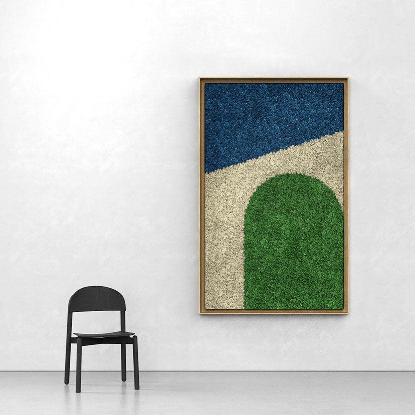 Geometric Framed Moss Wall Art (Series E) - Image 3