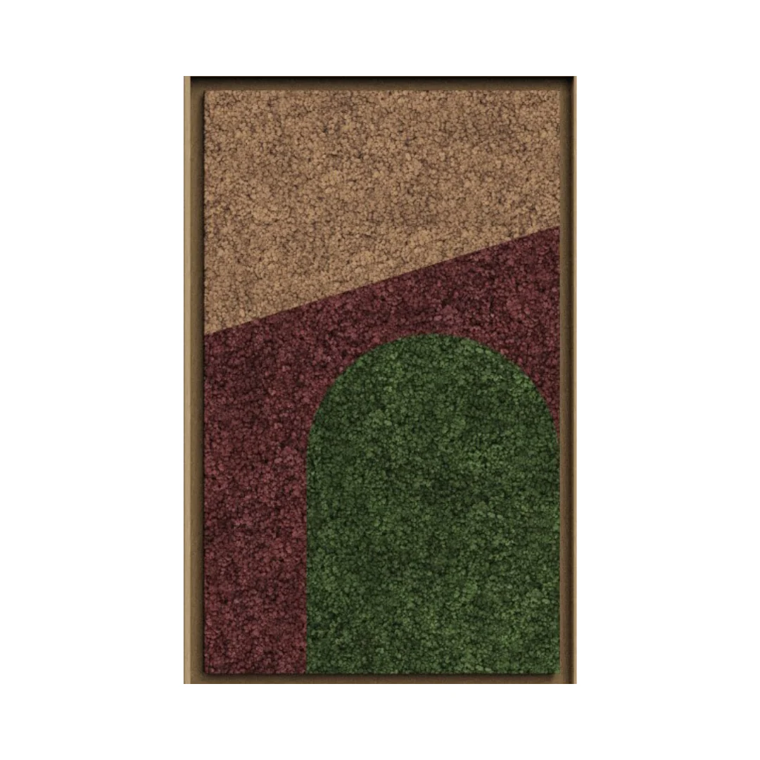 Geometric Framed Moss Wall Art (Series E) - Image 8