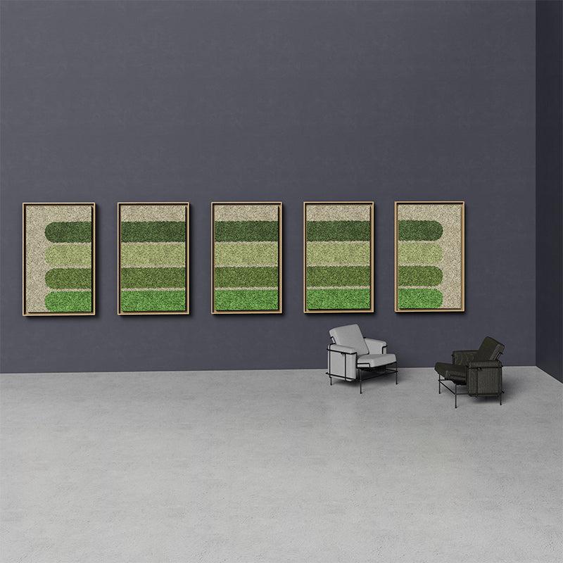 Geometric Framed Moss Wall Art (Series F) - Image 3