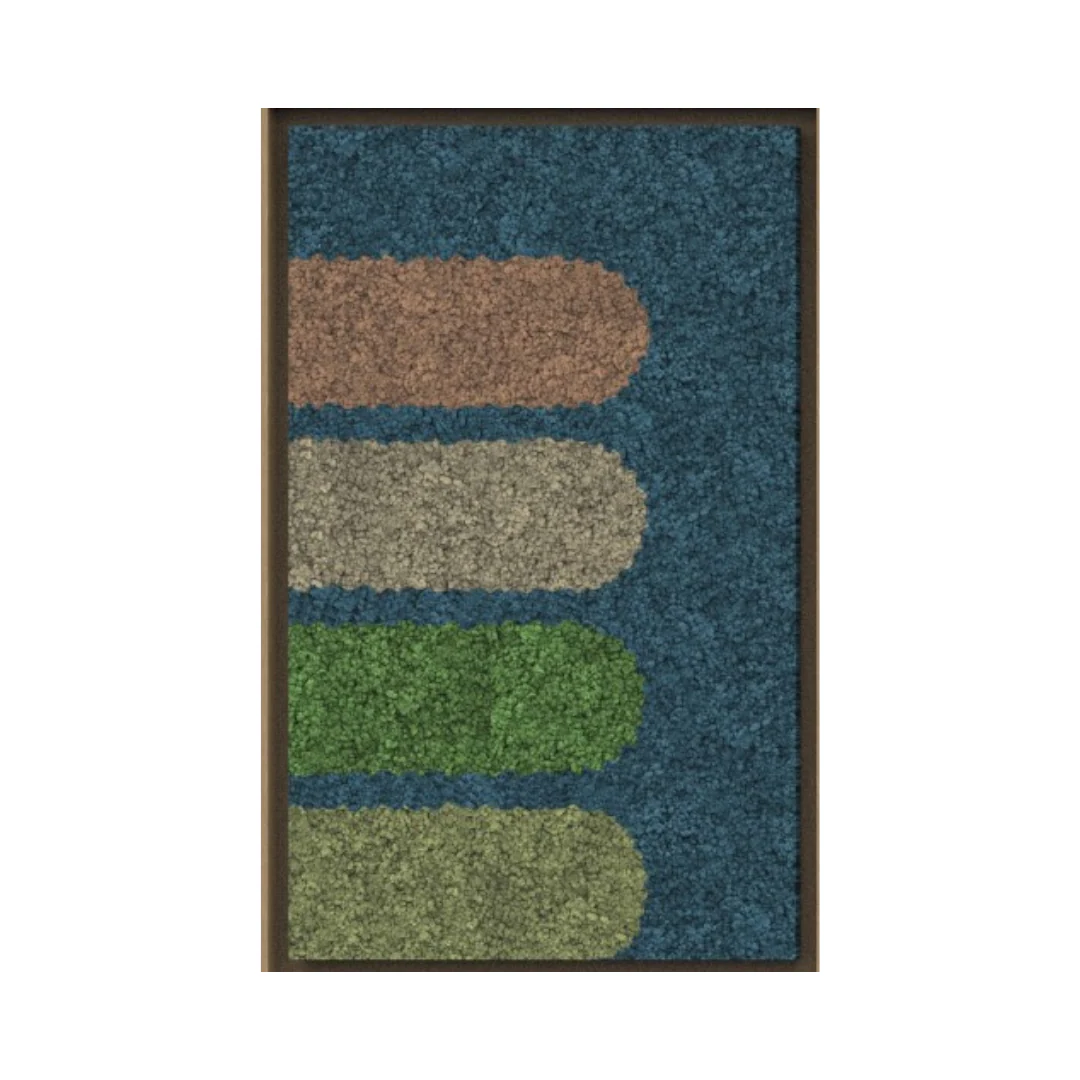 Geometric Framed Moss Wall Art (Series F) - Image 4