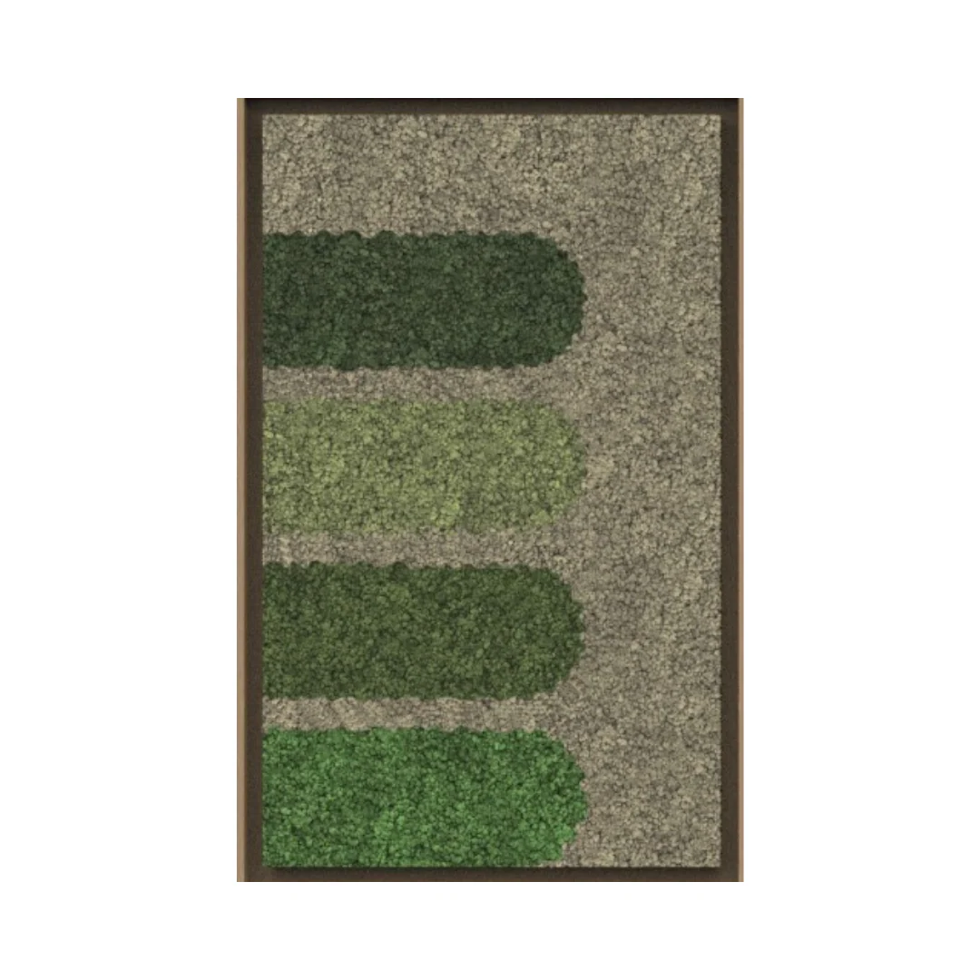 Geometric Framed Moss Wall Art (Series F) - Image 5