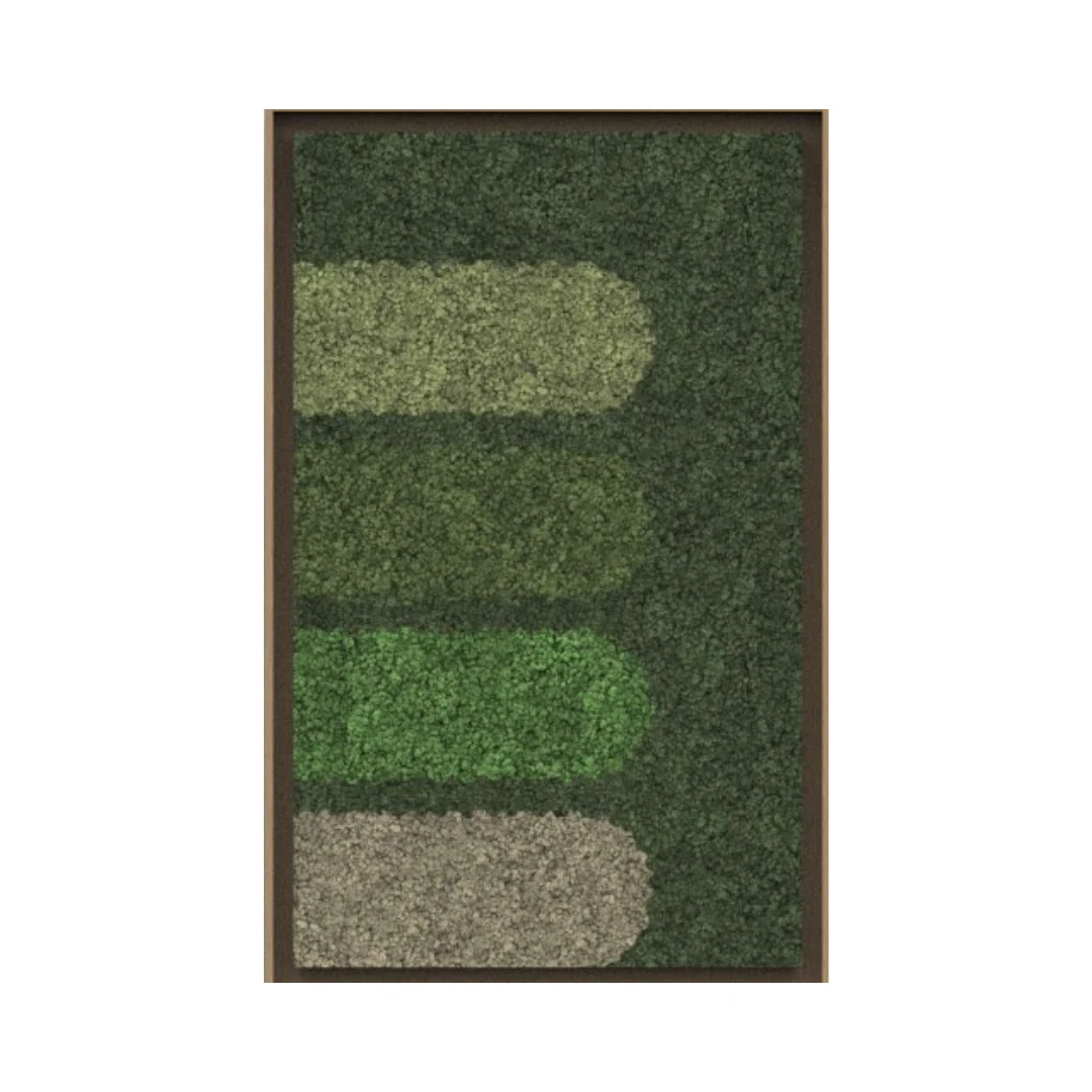 Geometric Framed Moss Wall Art (Series F) - Image 6
