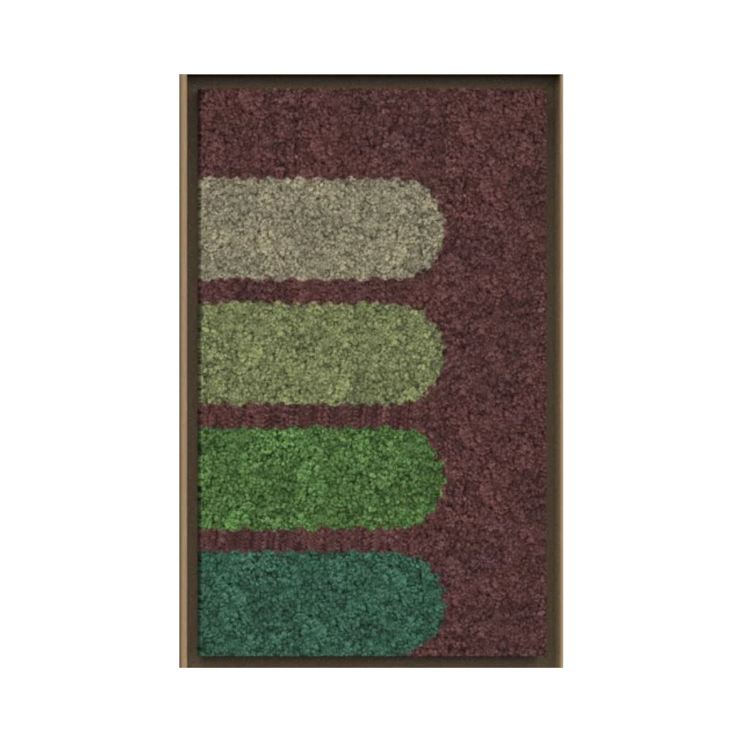 Geometric Framed Moss Wall Art (Series F) - Image 7