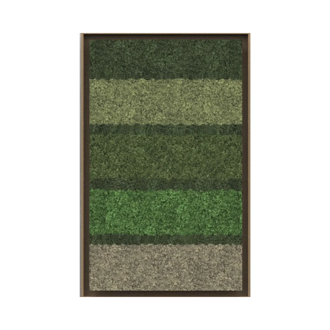 Geometric Framed Moss Wall Art (Series G) - Image 4