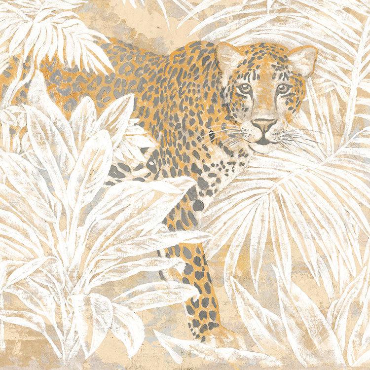 Golden Jungle Mural Wallpaper - Image 3