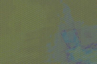 Green Weaved Mural Wallpaper - Image 6