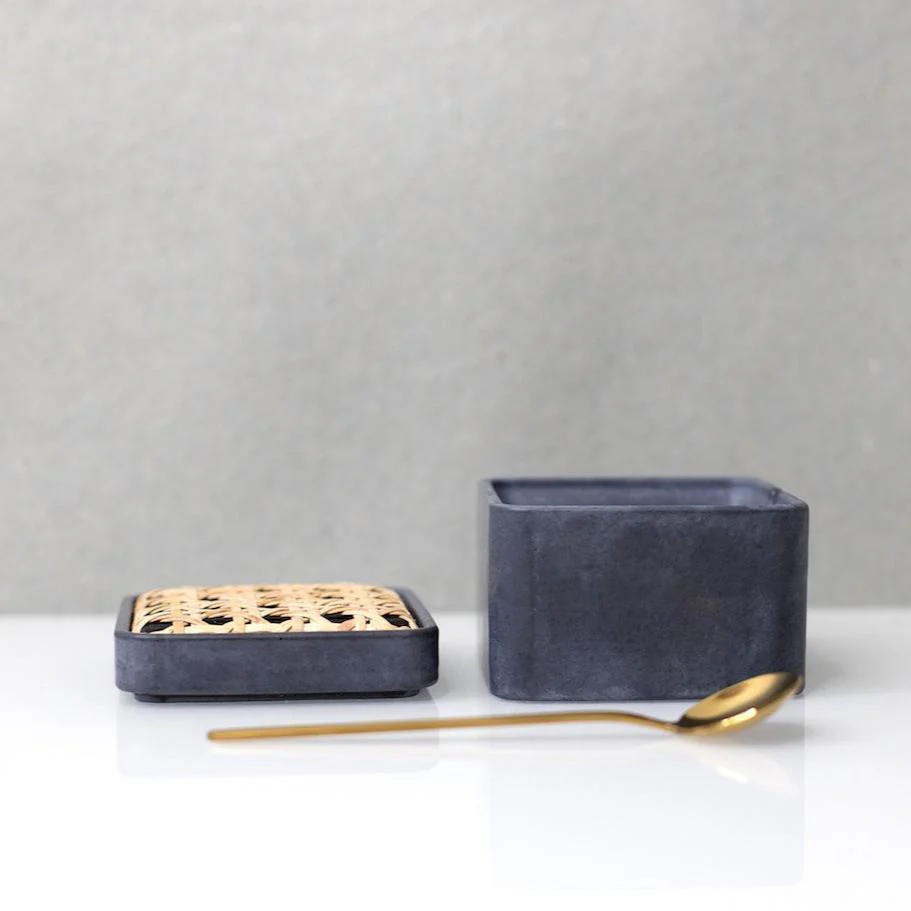 Grey Viennese Braid Concrete Box - Image 19