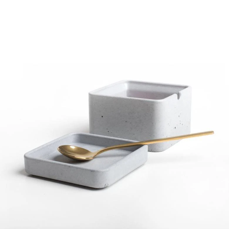 Grey Viennese Braid Concrete Box - Image 23