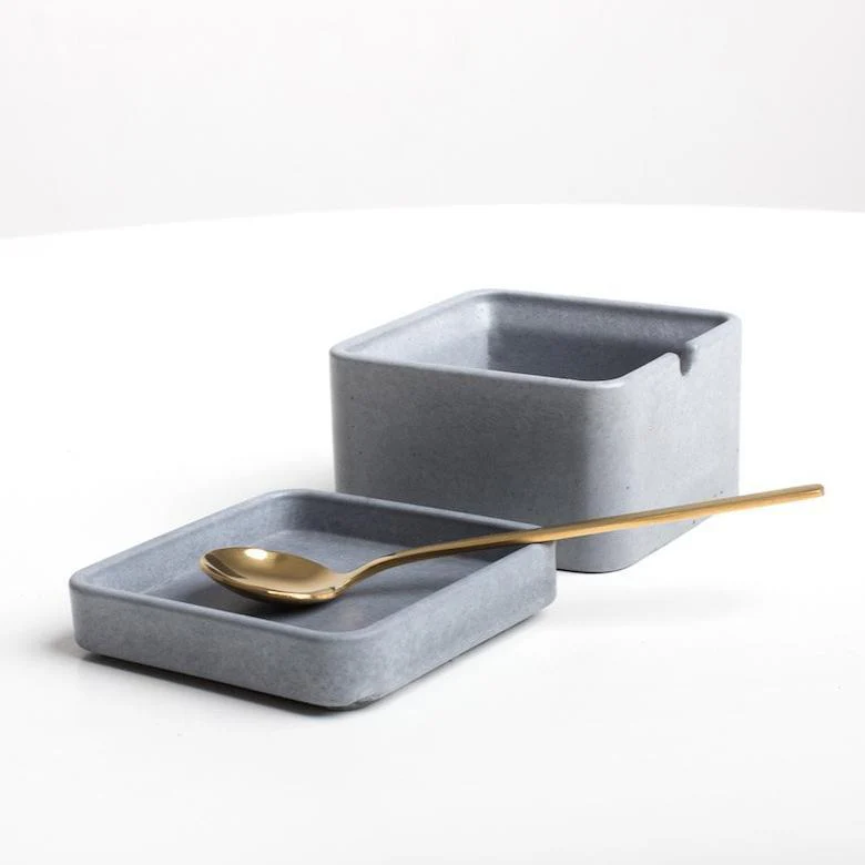 Grey Viennese Braid Concrete Box - Image 26