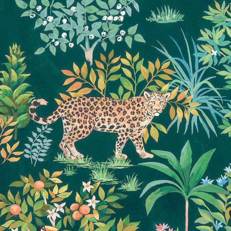 Happy Jungle Mural Wallpaper - Image 4