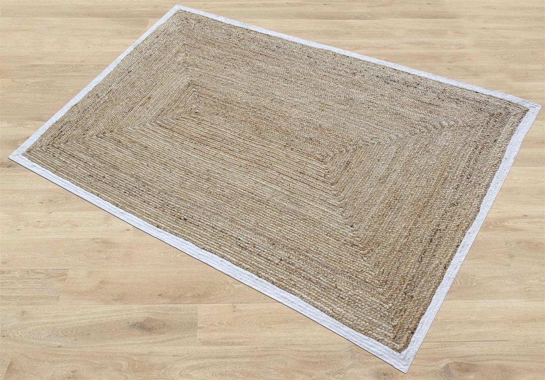 Haruno Hemp & Recycled Fabric Rug - Image 8