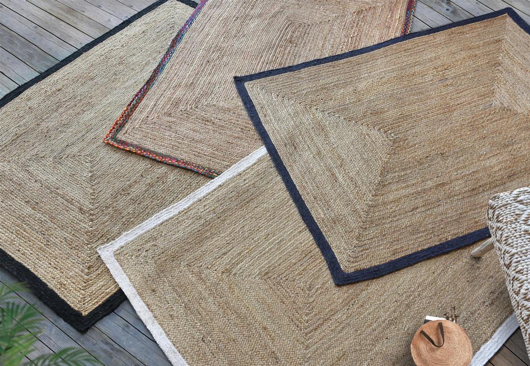 Haruno Hemp & Recycled Fabric Rug - Image 4