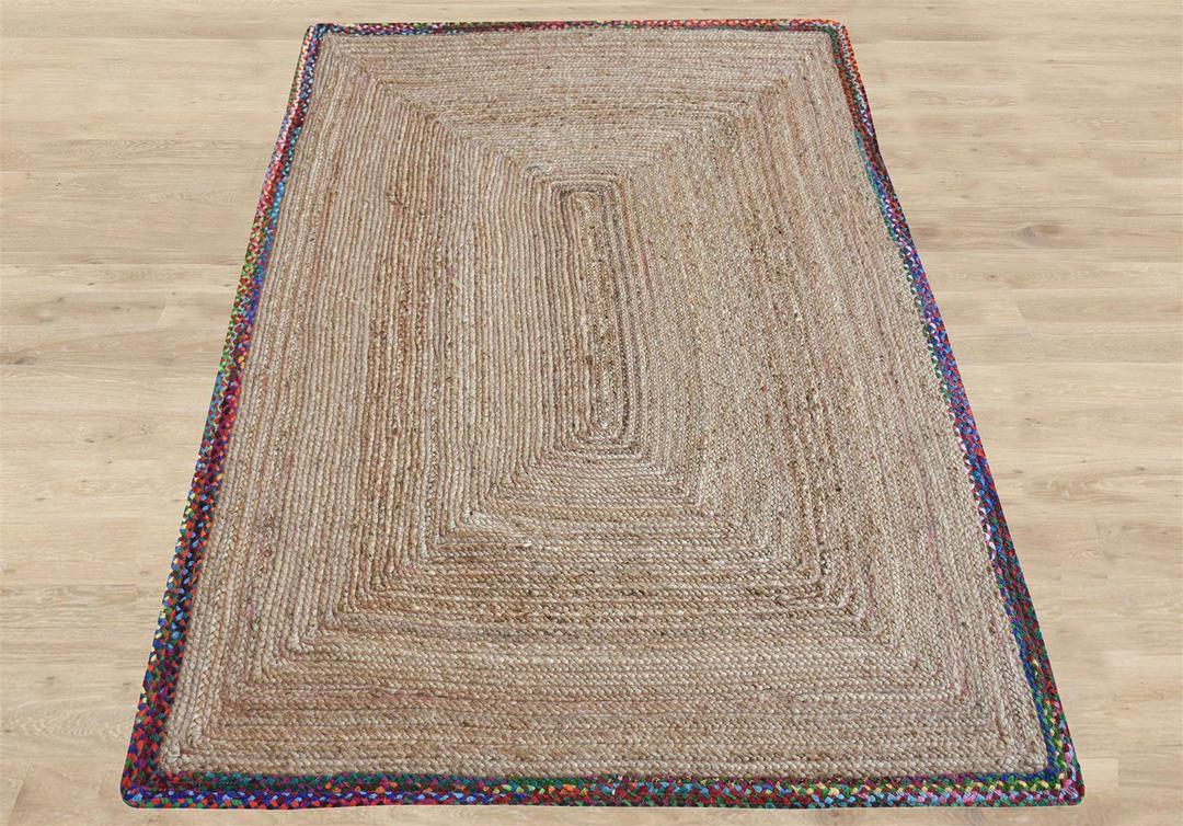 Haruno Hemp & Recycled Fabric Rug - Image 5
