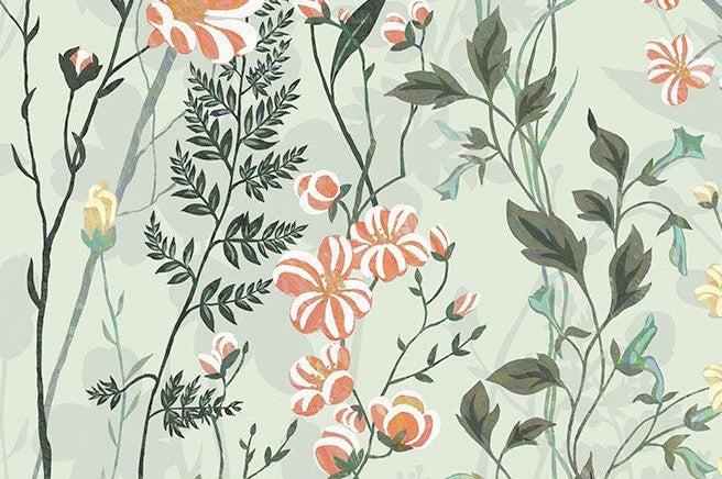 Hay Meadow Mural Wallpaper - Image 3