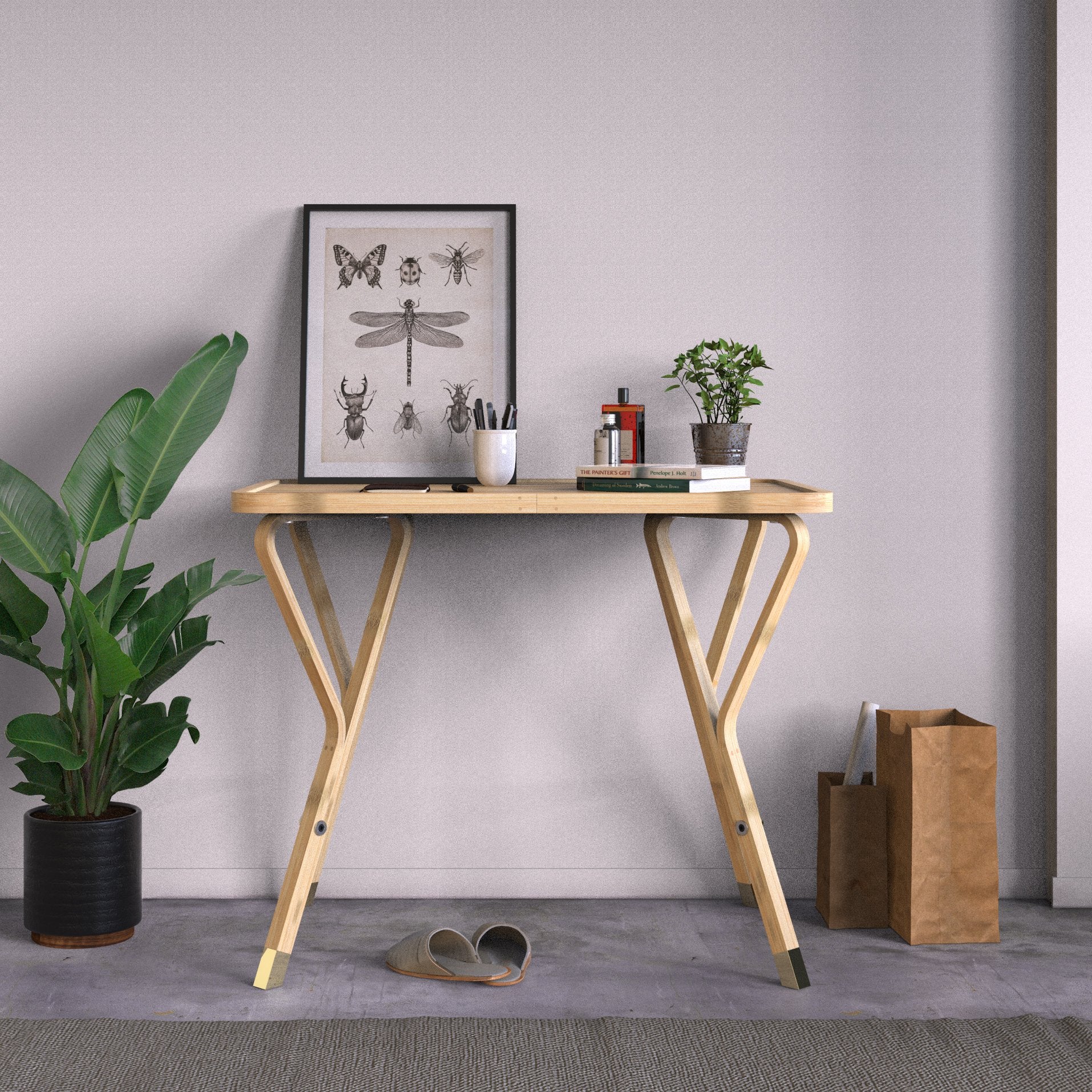 Hiran Bamboo Table - Image 3