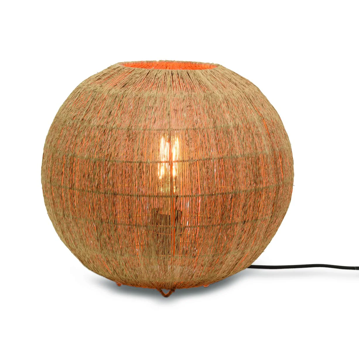 Iguazu Ball Jute Table Lamp - Image 11