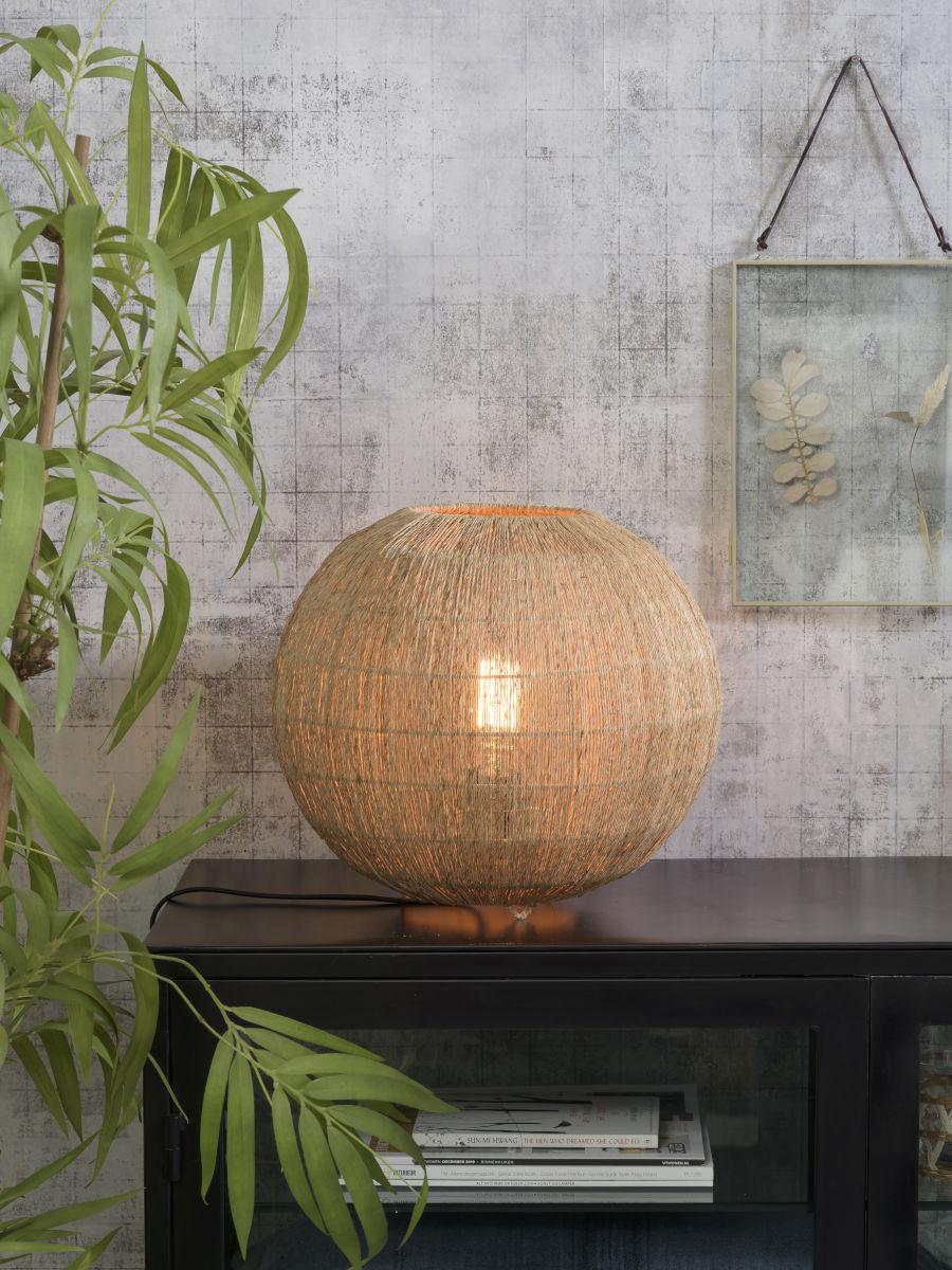 Iguazu Ball Jute Table Lamp - Image 12