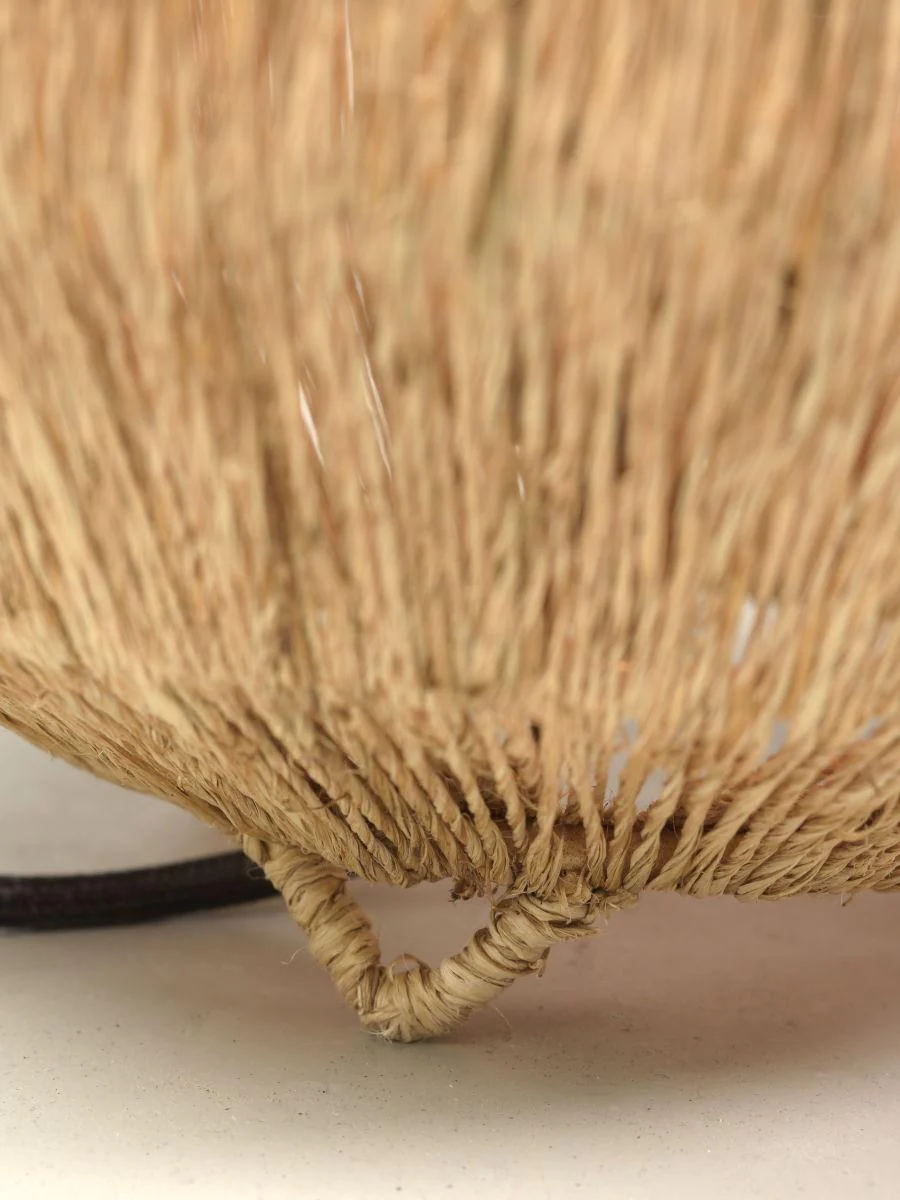Iguazu Ball Jute Table Lamp - Image 9