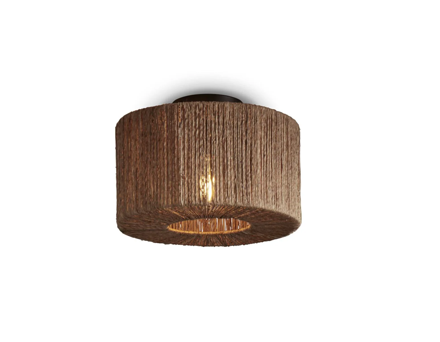 Iguazu Columnar Jute Ceiling Light - Image 10