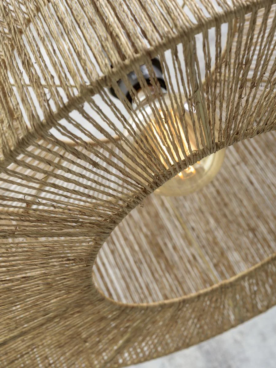 Iguazu Columnar Jute Ceiling Light - Image 3