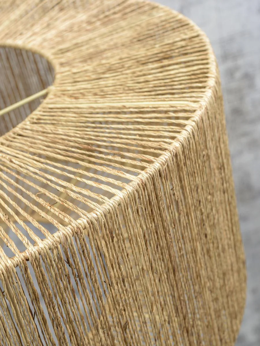 Iguazu Columnar Jute Ceiling Light - Image 6