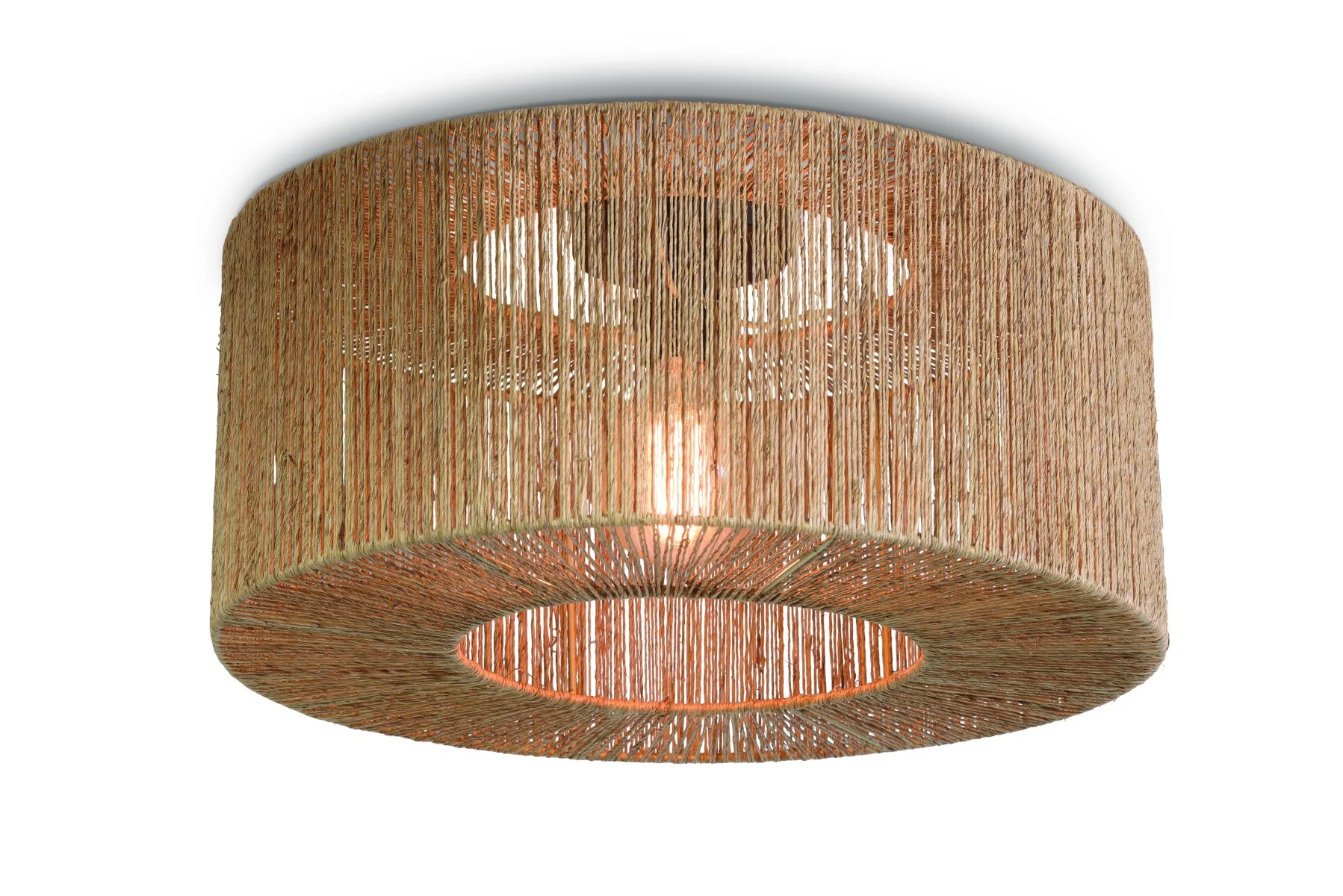 Iguazu Columnar Jute Ceiling Light - Image 8