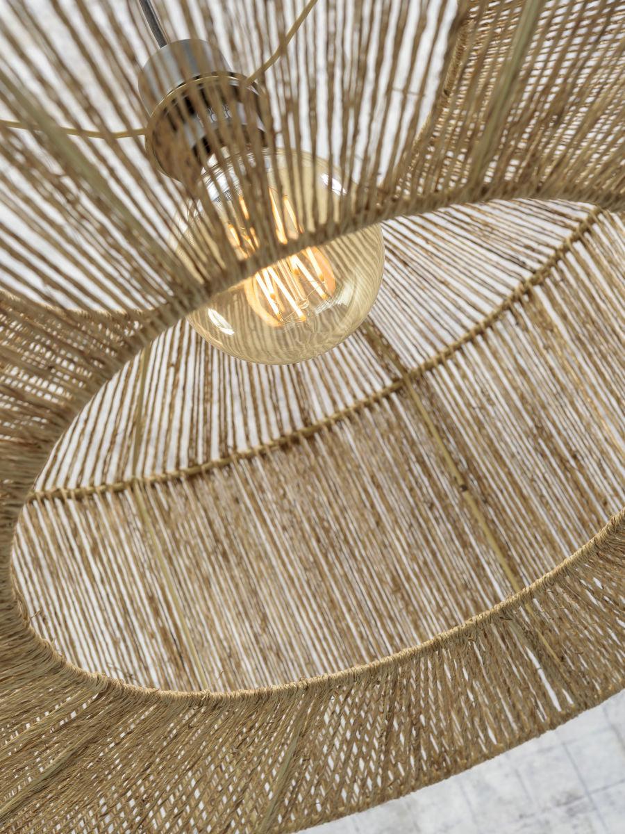 Iguazu Columnar Jute Pendant Light - Image 20