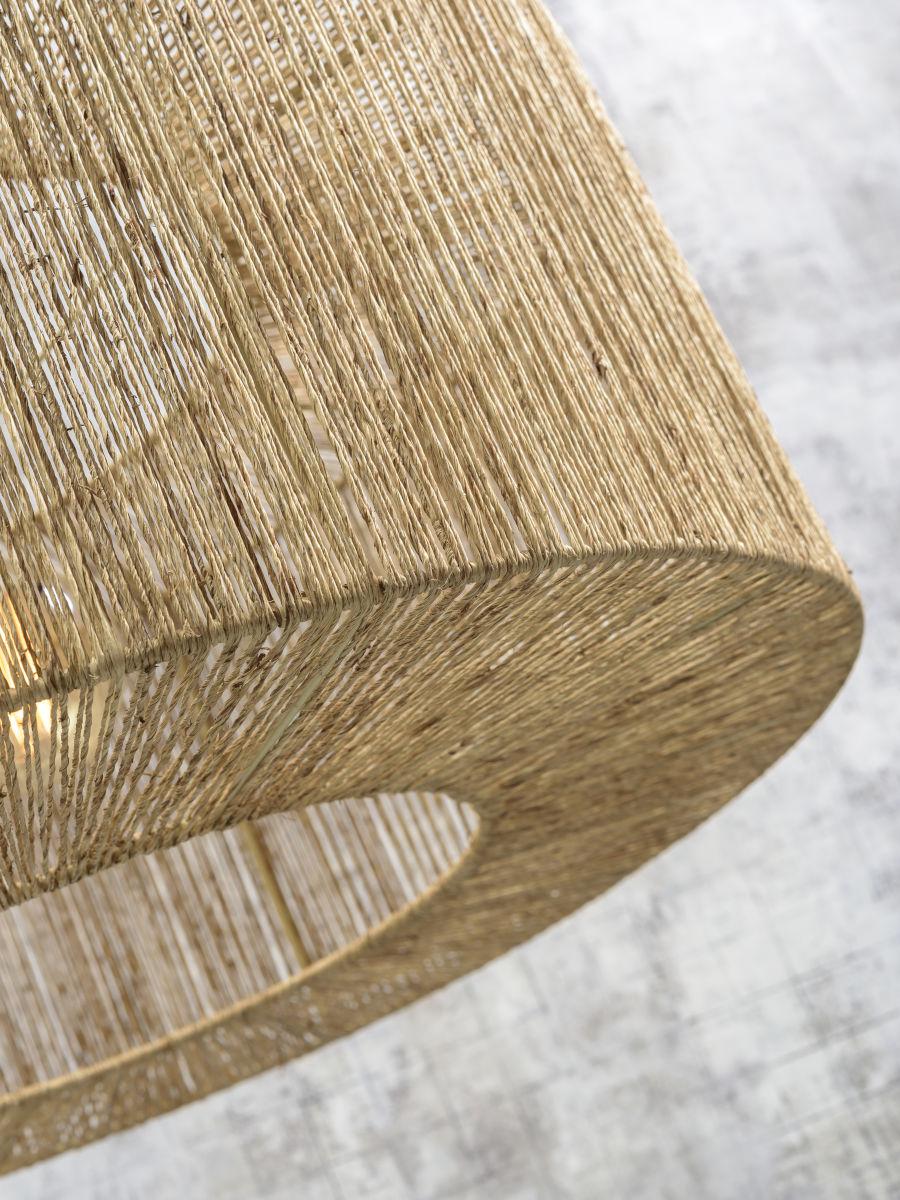 Iguazu Columnar Jute Pendant Light - Image 22