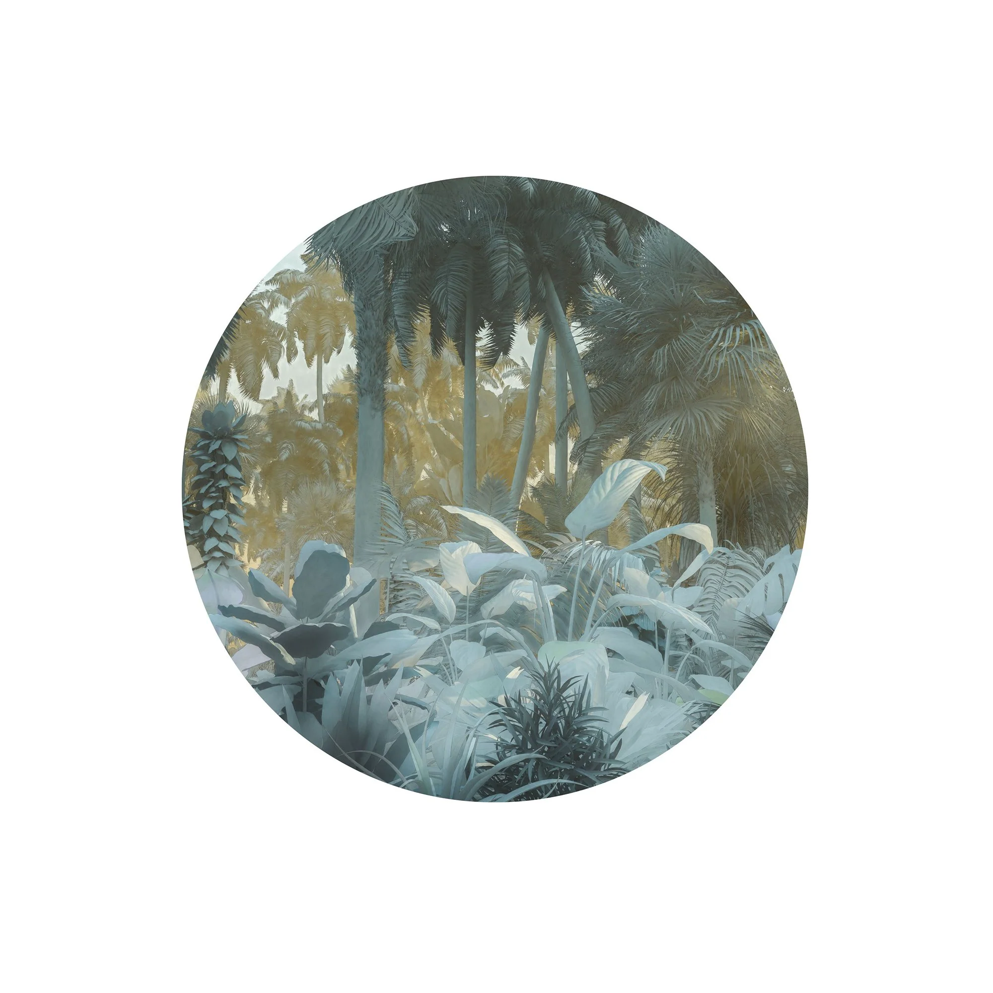 Jungle Inverted Self-Adhesive Wallpaper - Image 2