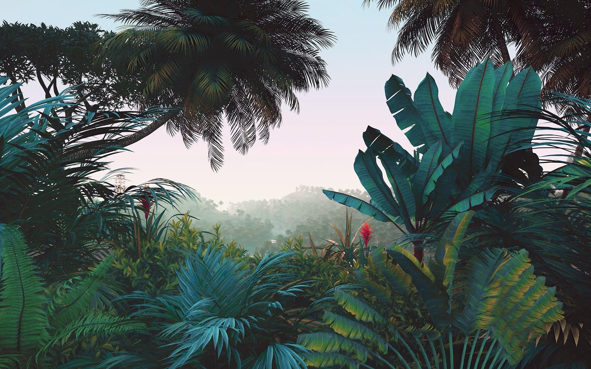 Jungle Morning Mural Wallpaper - Image 2