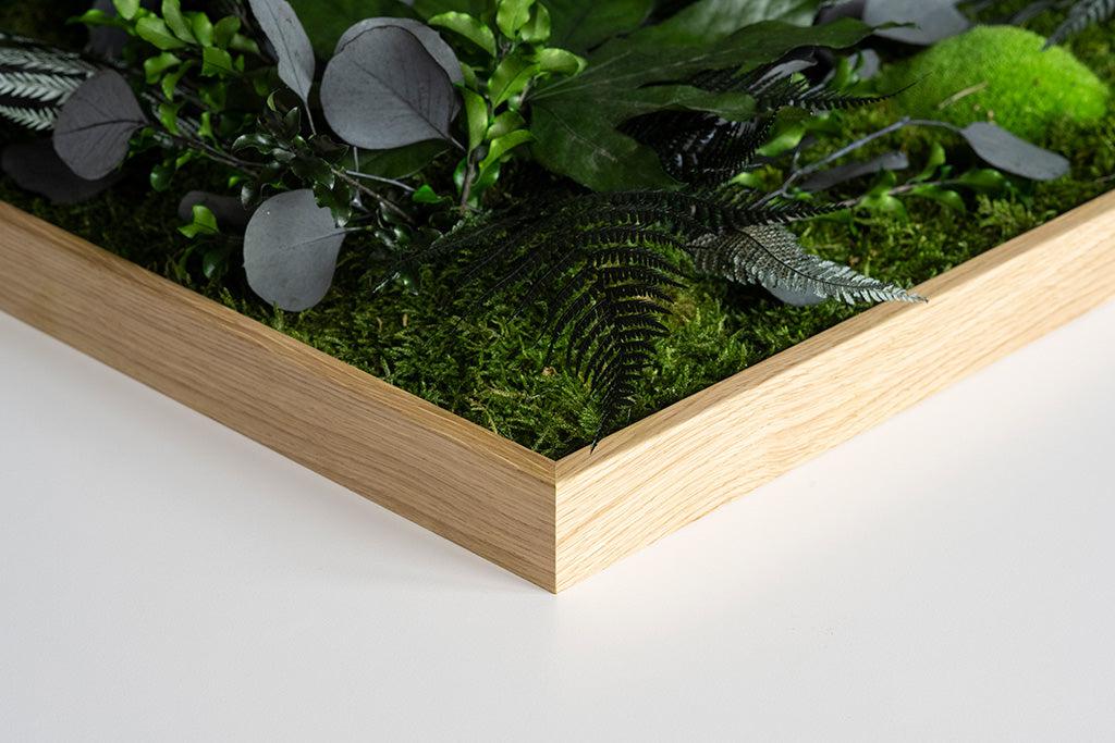 Jungle Rectangular Plant and Moss Wall Art (140x40cm) - Image 5