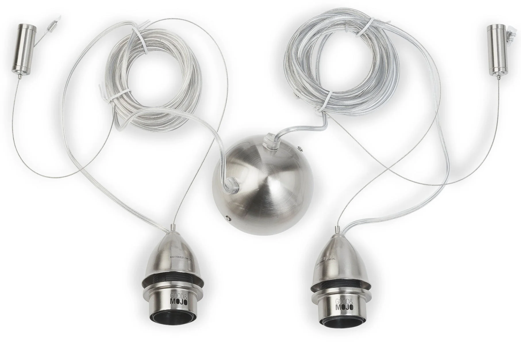 Kalahari Bamboo Double Pendant Light - Image 10